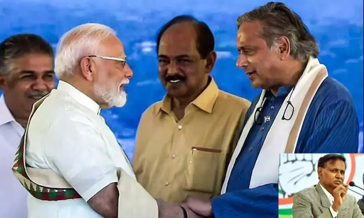 பா.ஜ.க. செய்தித்தொடர்பாளராக சசிதரூர் மாறிவிட்டார்; காங். மூத்த தலைவர் விமர்சனம்