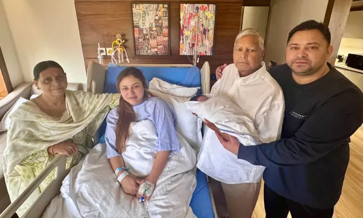 தேஜஸ்வியின் மகனுக்கு இராஜ் என பெயர் சூட்டியுள்ளோம்:  லாலு யாதவ்