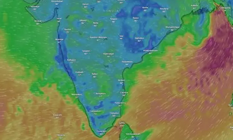 காற்றழுத்த தாழ்வு மண்டலம் உருவானது காற்றழுத்த தாழ்வு மண்டலம் உருவானது