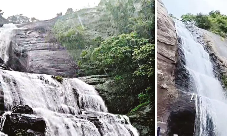 குற்றாலம் அருவிகளில் குளிக்க 6ஆவது நாளாக தடை குற்றாலம் அருவிகளில் குளிக்க 6ஆவது நாளாக தடை