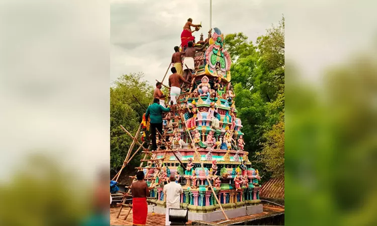 குரங்கணி முத்துமாலை அம்மன் கோவில் வருஷாபிஷேக விழா