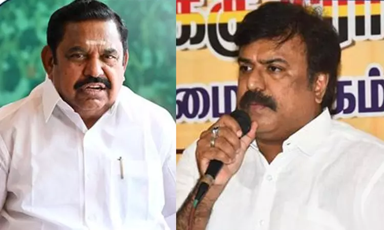 எடப்பாடி பழனிசாமியுடன் எல்.கே.சுதீஷ் சந்திப்பு