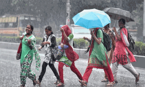 சென்னையின் பல்வேறு பகுதிகளில் பரவலாக மழை