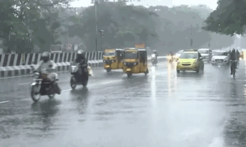 இரவு 7 மணி வரை மழைக்கு வாய்ப்புள்ள மாவட்டங்கள்
