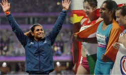 தங்கம் வென்ற இந்திய வீராங்கனை தங்கம் வென்ற இந்திய வீராங்கனை