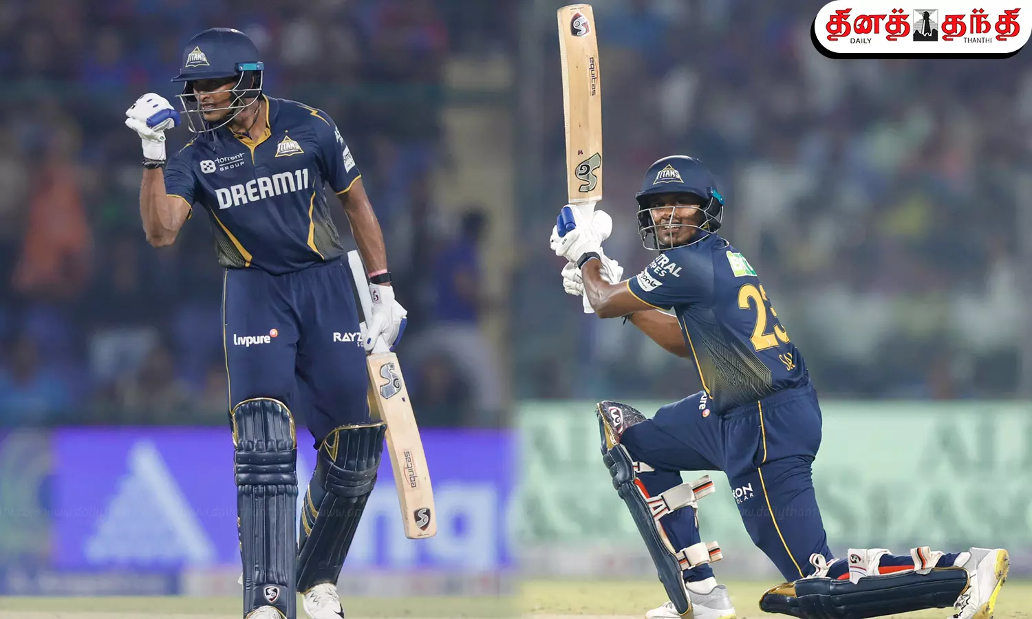 ஐ.பி.எல்; 700+ அதிகமான ரன்கள் அடித்து சாதனை படைத்த சாய் சுதர்சன்!