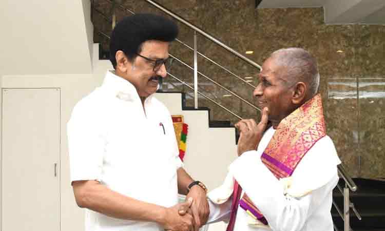 நேற்றும் இன்றும் என்றும் இசை ராஜாங்கத்தின் ஆட்சிதான்:  இளையராஜாவுக்கு மு.க.ஸ்டாலின் வாழ்த்து