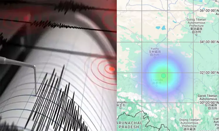 திபெத்தில் நிலநடுக்கம்: ரிக்டரில் 4.1 ஆக பதிவு