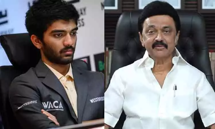 மேக்னஸ் கார்ல்சனை தோற்கடித்த குகேஷுக்கு வாழ்த்துகள்: முதல்-அமைச்சர் மு.க. ஸ்டாலின் மேக்னஸ் கார்ல்சனை தோற்கடித்த குகேஷுக்கு வாழ்த்துகள்: முதல்-அமைச்சர் மு.க. ஸ்டாலின்