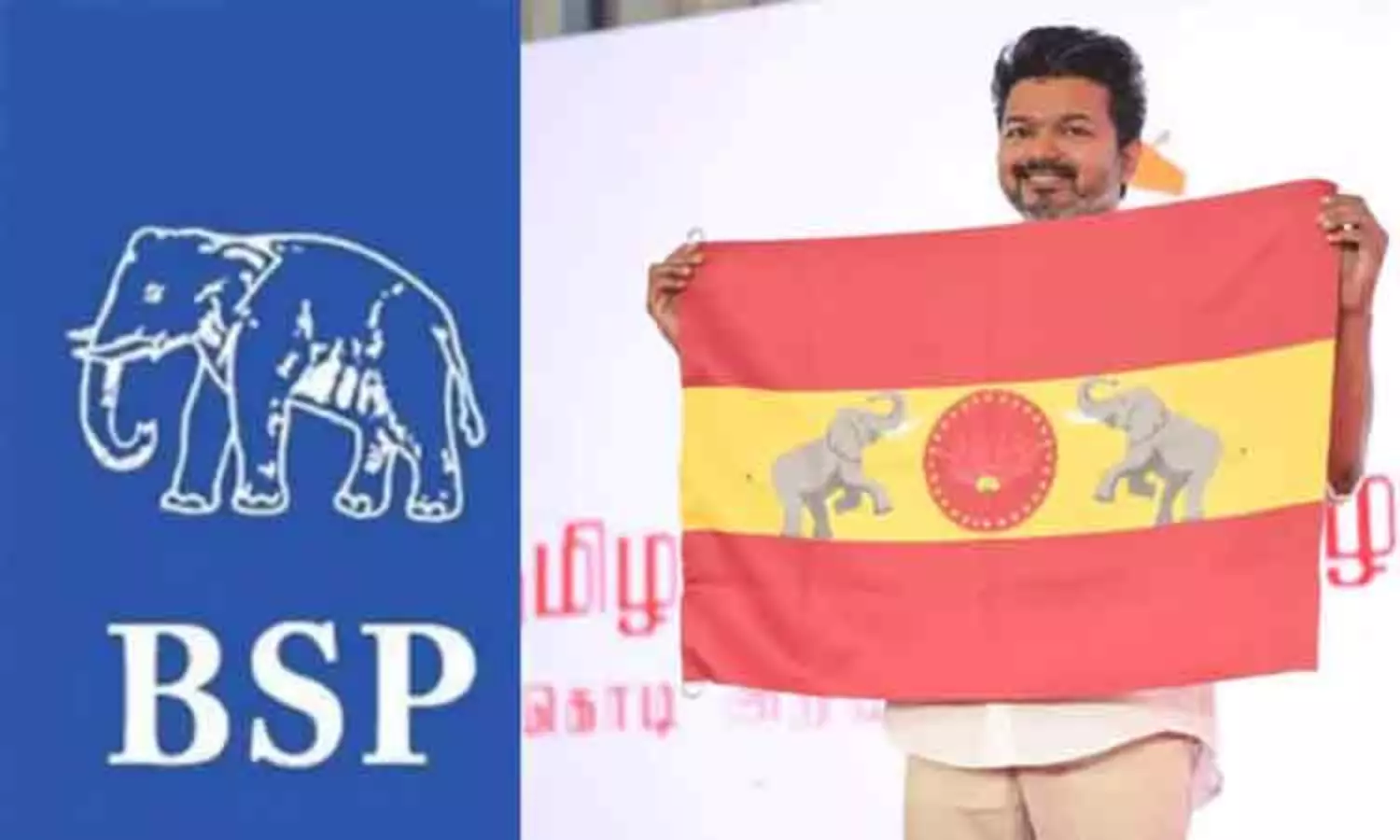 த.வெ.க. கொடிக்கும் பகுஜன் சமாஜ் கொடிக்கும் எந்த ஒற்றுமையும் இல்லை - என்.ஆனந்த் பதில் மனு
