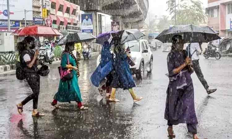 12 மாவட்டங்களில் மதியம் 1 மணி வரை மழைக்கு வாய்ப்பு