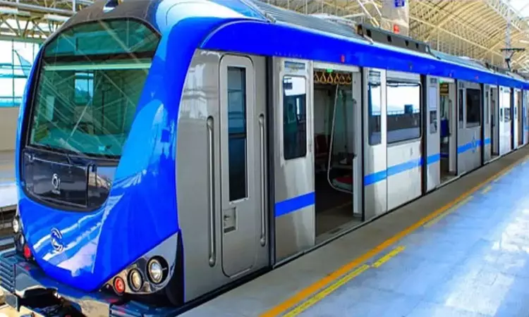 பூந்தமல்லி-போரூர் மெட்ரோ ரெயில் 3-ம் கட்ட சோதனை ஓட்டம் வெற்றி