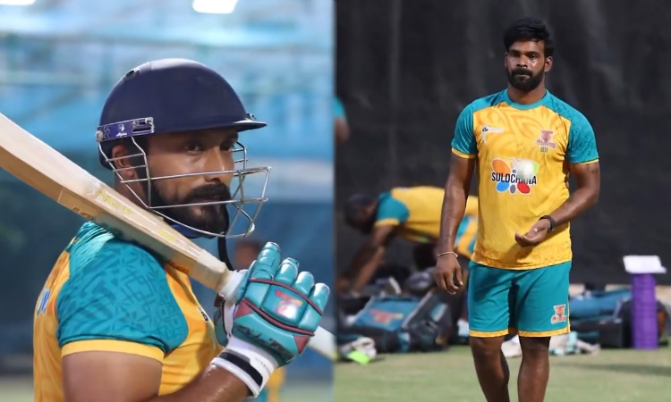 டி.என்.பி.எல். கிரிக்கெட்; நெல்லை - திருச்சி அணிகள் இன்று மோதல்