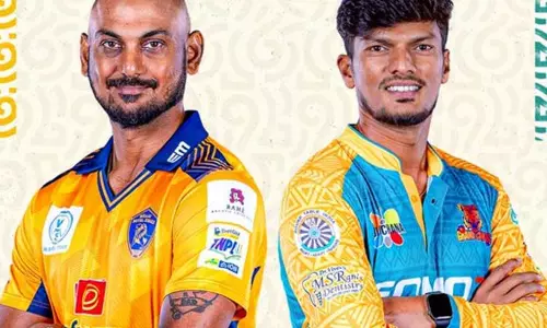 டிஎன்பிஎல்: திருச்சி அணிக்கு எதிராக நெல்லை பந்துவீச்சு தேர்வு டிஎன்பிஎல்: திருச்சி அணிக்கு எதிராக நெல்லை பந்துவீச்சு தேர்வு