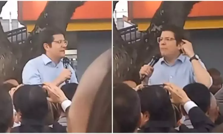 கொலம்பியா அதிபர் வேட்பாளர் மீது துப்பாக்கி சூடு - அதிர்ச்சி சம்பவம்