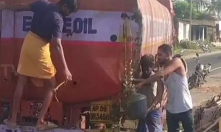 குடங்களில் பிடித்த எண்ணெயை பயன்படுத்த வேண்டாம் - மாவட்ட எஸ்.பி. அறிவுறுத்தல்