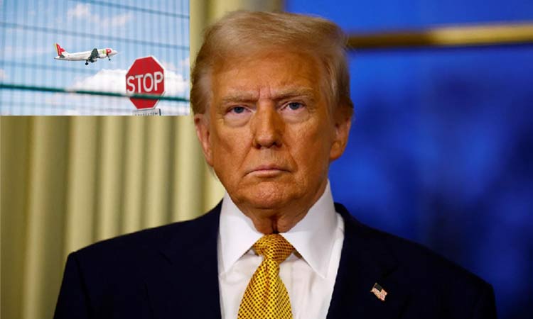 12 நாடுகளை சேர்ந்தவர்கள் அமெரிக்காவுக்குள் நுழைய தடை; டிரம்ப் அதிரடி