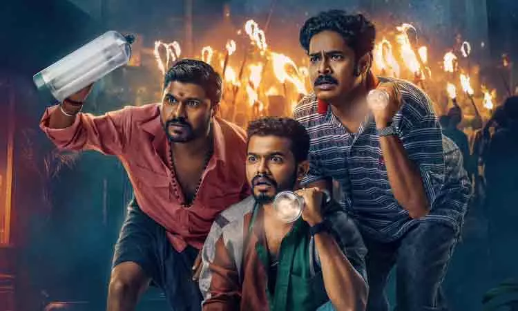 மேத்யூ தாமஸ் நடித்துள்ள நைட் ரைடர்ஸ் படத்தின் பர்ஸ்ட் லுக் வெளியீடு