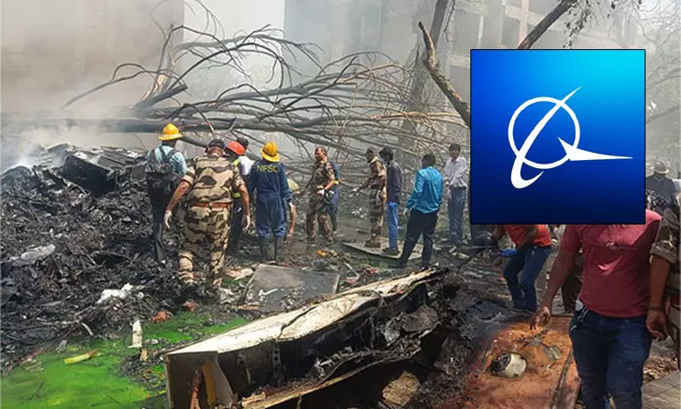 விமான விபத்து: ஏர் இந்தியாவுக்கு முழு ஒத்துழைப்பு வழங்கப்படும் - போயிங் நிறுவனம் விமான விபத்து: ஏர் இந்தியாவுக்கு முழு ஒத்துழைப்பு வழங்கப்படும் - போயிங் நிறுவனம்