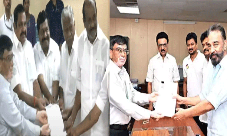 மாநிலங்களவை தேர்தல்: திமுக, அதிமுக வேட்பாளர்கள் போட்டியின்றி தேர்வு