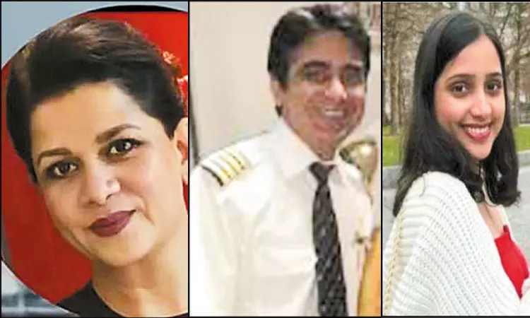 ஆமதாபாத் விமான விபத்தில் மும்பையை சேர்ந்த விமானி, பணிப்பெண் உயிரிழந்த சோகம்