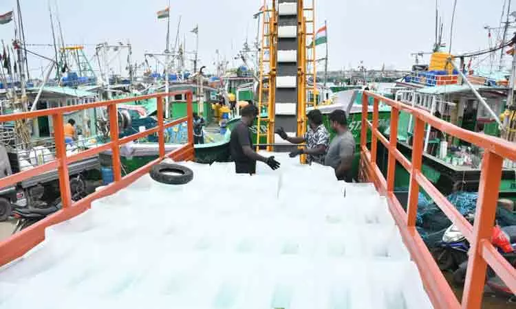 மீன்பிடி தடைக்காலம் நாளை நள்ளிரவு முடிவு: மீன்பிடிக்க செல்ல விசைப்படகு மீனவர்கள் ஆயத்தம்