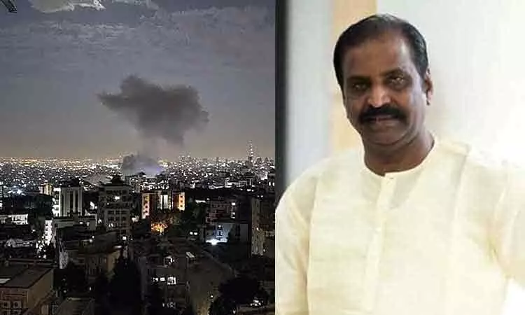 இஸ்ரேல் - ஈரான் போர் பதற்றம்... கவிஞர் வைரமுத்து வேதனை
