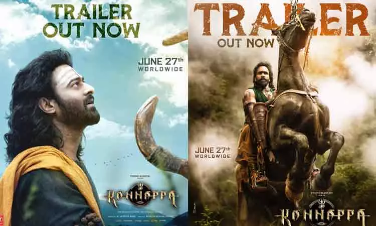 கண்ணப்பா படத்தின் டிரெய்லர் வெளியானது