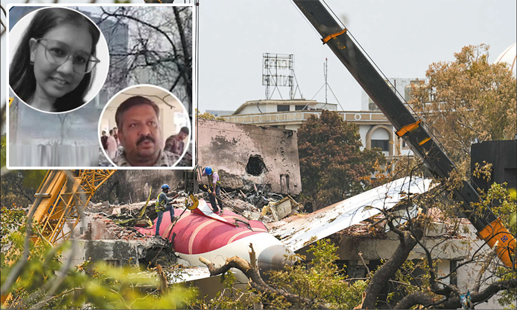 குஜராத் விமான விபத்து: கனவை நோக்கி பயணித்த மாணவி பலி