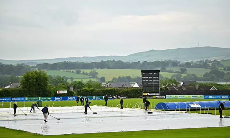 அயர்லாந்து-வெஸ்ட் இண்டீஸ் இடையிலான 2வது டி20 போட்டி மழையால் ரத்து அயர்லாந்து-வெஸ்ட் இண்டீஸ் இடையிலான 2வது டி20 போட்டி மழையால் ரத்து