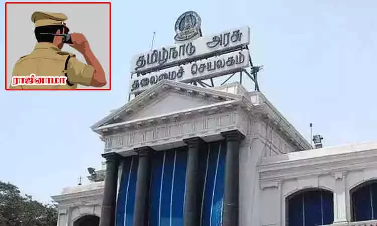 போலீஸ் எஸ்.பி. திடீர் ராஜினாமா: தமிழக அரசு ஏற்பு
