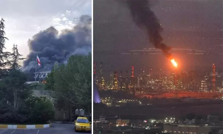 ஈரான் அரசு வானொலி, தொலைக்காட்சி கட்டிடத்தின் மீது இஸ்ரேல் தாக்குதல் - பத்திரிகையாளர்கள் பலி