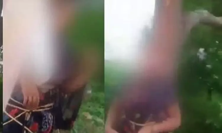 ஆந்திர முதல்-மந்திரியின் தொகுதியில் பெண் மீது தாக்குதல் ஆந்திர முதல்-மந்திரியின் தொகுதியில் பெண் மீது தாக்குதல்