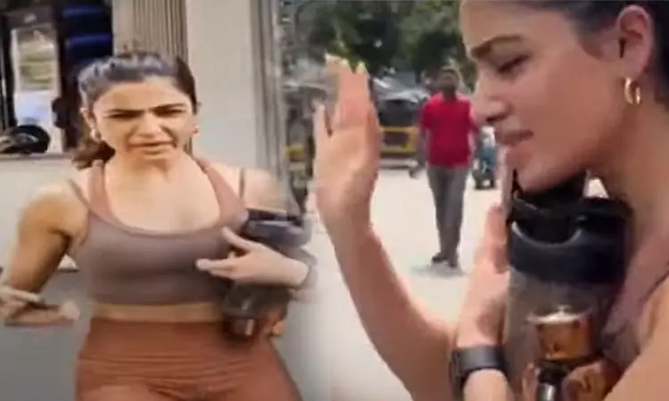 ஜிம்மிற்கு சென்ற சமந்தாவை கடுப்பாக்கிய ரசிகர்கள் - வைரலாகும் வீடியோ