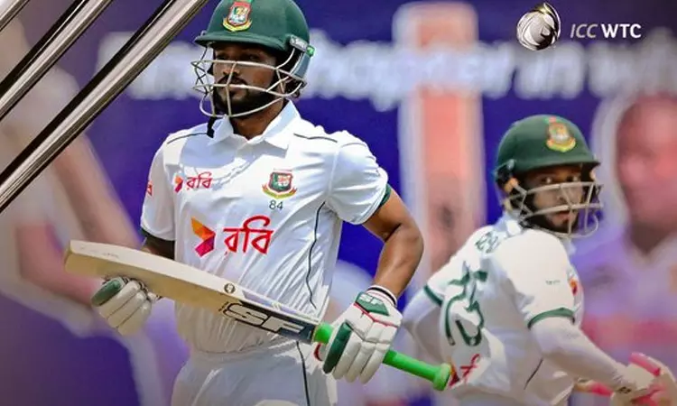 முதல் டெஸ்ட்: முஷ்பிகுர் ரஹீம், சாண்டோ சதம்.. முதல் நாளில் வங்காளதேசம் 292 ரன்கள் குவிப்பு