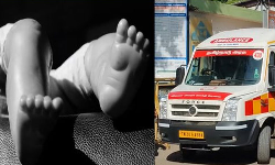 குழந்தை சடலத்தை தோளில் சுமந்து சுற்றிய தாய்