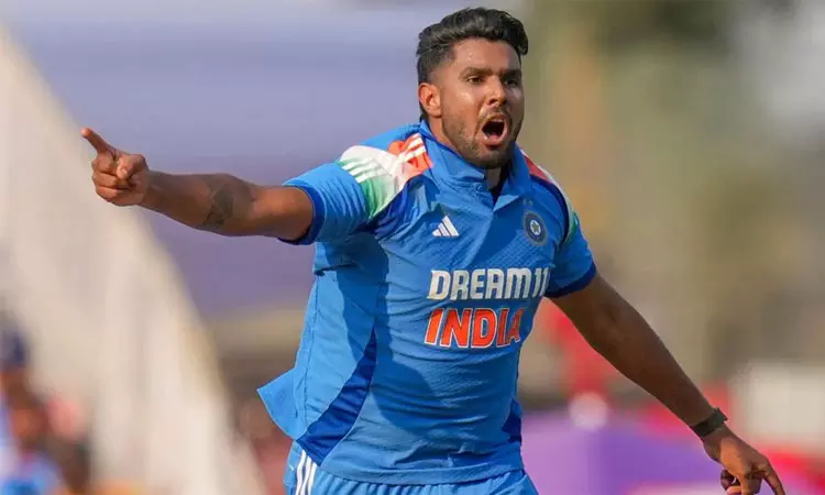 இந்திய அணியில் சேர்க்கப்பட்ட ஹர்ஷித் ரானா இந்திய அணியில் சேர்க்கப்பட்ட ஹர்ஷித் ரானா