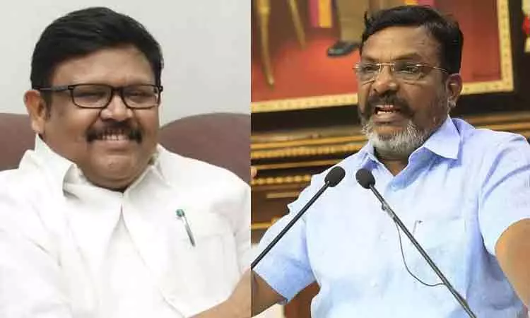 வைகைச் செல்வனை சந்தித்தது ஏன்? - திருமாவளவன் விளக்கம் வைகைச் செல்வனை சந்தித்தது ஏன்? - திருமாவளவன் விளக்கம்