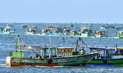 தமிழக மீனவர்கள் விரட்டியடிப்பு - இலங்கை கடற்படை அத்துமீறல்