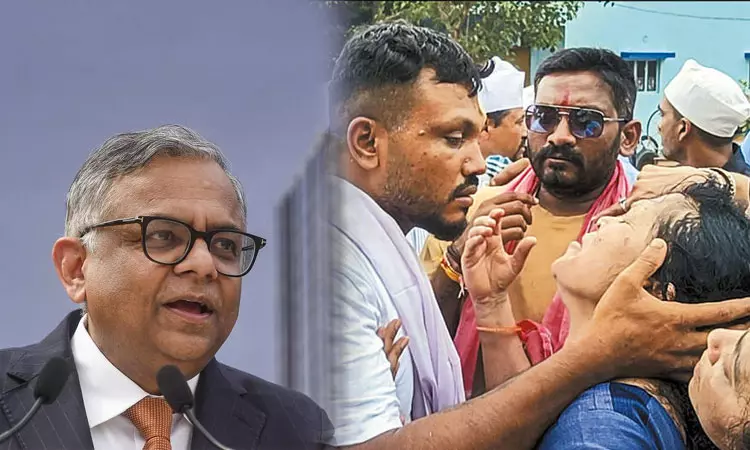 ஏர் இந்தியா விமான விபத்து குறித்து பகிர்ந்த டாடா குழும தலைவர் சந்திரசேகரன் ஏர் இந்தியா விமான விபத்து குறித்து பகிர்ந்த டாடா குழும தலைவர் சந்திரசேகரன்