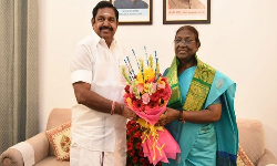 ஜனாதிபதிக்கு எடப்பாடி பழனிசாமி  பிறந்தநாள் வாழ்த்து