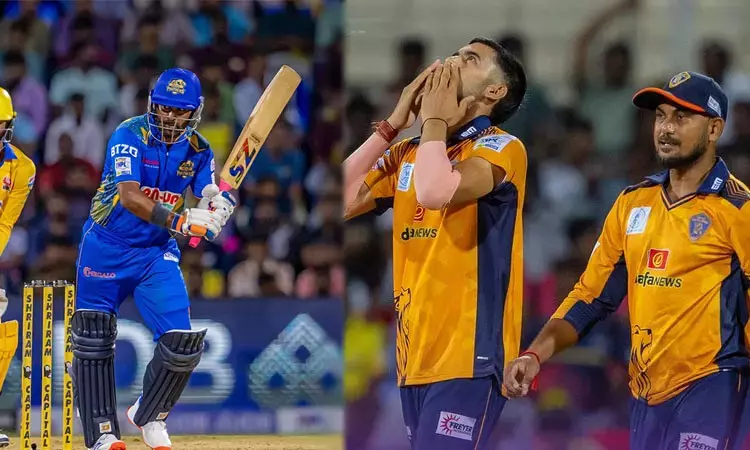 நெல்லை ராயல் கிங்ஸ்-மதுரை பாந்தர்ஸ் ஆட்டம்: மழை காரணமாக டாஸ் போடுவதில் தாமதம்