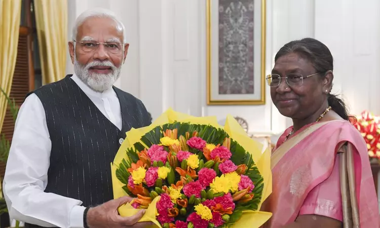 ஜனாதிபதி திரவுபதி முர்முக்கு பிரதமர் மோடி பிறந்தநாள் வாழ்த்து ஜனாதிபதி திரவுபதி முர்முக்கு பிரதமர் மோடி பிறந்தநாள் வாழ்த்து