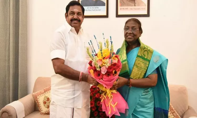 ஜனாதிபதிக்கு எடப்பாடி பழனிசாமி  பிறந்தநாள் வாழ்த்து