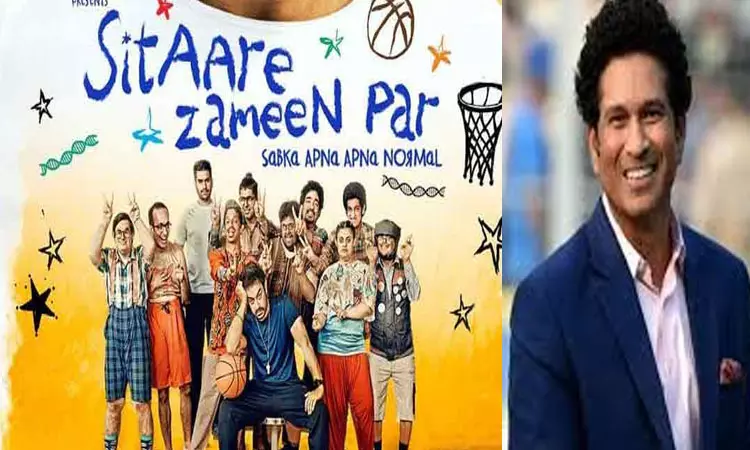 அமீர்கானின் சித்தாரே ஜமீன் பர் படத்தை பாராட்டிய  சச்சின்