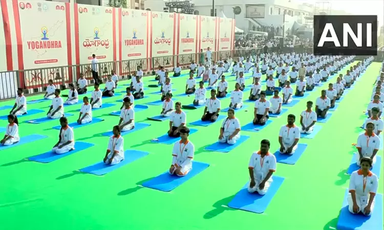 சர்வதேச யோகா தினத்தில் ஆந்திர பிரதேசத்தின் துறைமுக... ... இன்றைய முக்கிய செய்திகள் சில வரிகளில்.. 21-06-2025 சர்வதேச யோகா தினத்தில் ஆந்திர பிரதேசத்தின் துறைமுக... ... இன்றைய முக்கிய செய்திகள் சில வரிகளில்.. 21-06-2025