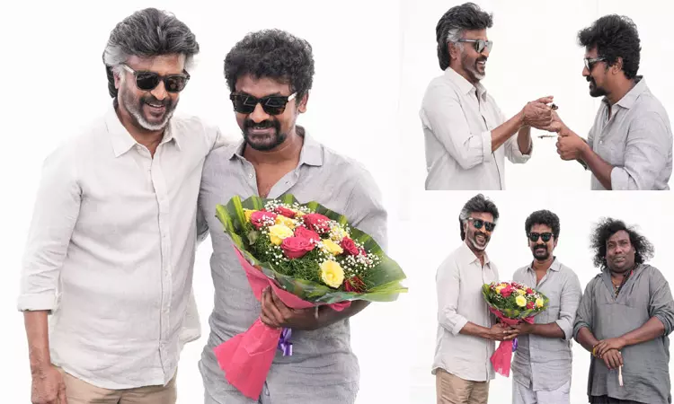 ஜெயிலர் 2 படப்பிடிப்பில்  ரஜினியுடன் பிறந்தநாளை கொண்டாடிய நெல்சன்