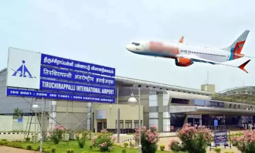 பயணிகளை கையாண்டதில் திருச்சி விமான நிலையத்திற்கு முதலிடம் பயணிகளை கையாண்டதில் திருச்சி விமான நிலையத்திற்கு முதலிடம்