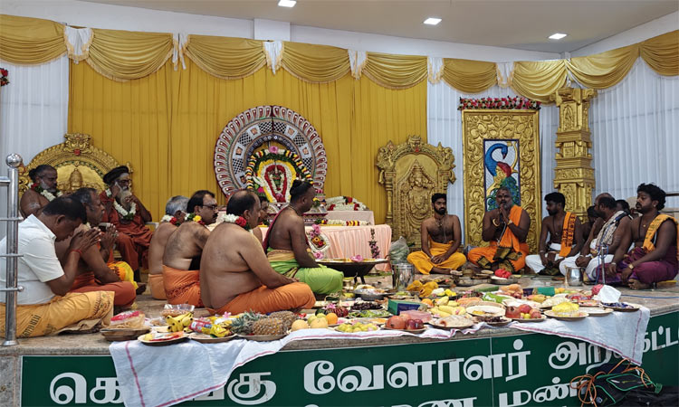 பல்லடம்: காரணப் பெருமாள் கோவில் முதலாம் ஆண்டு விழா