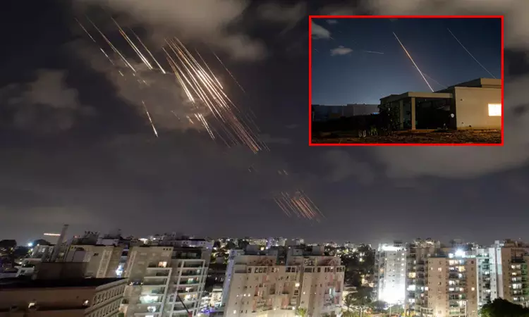 இஸ்ரேல் மீது ஈரான் ஏவுகணை தாக்குதல்; 16 பேர் காயம்